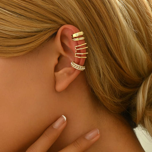 Earcuff Bold & Gold exemple 1