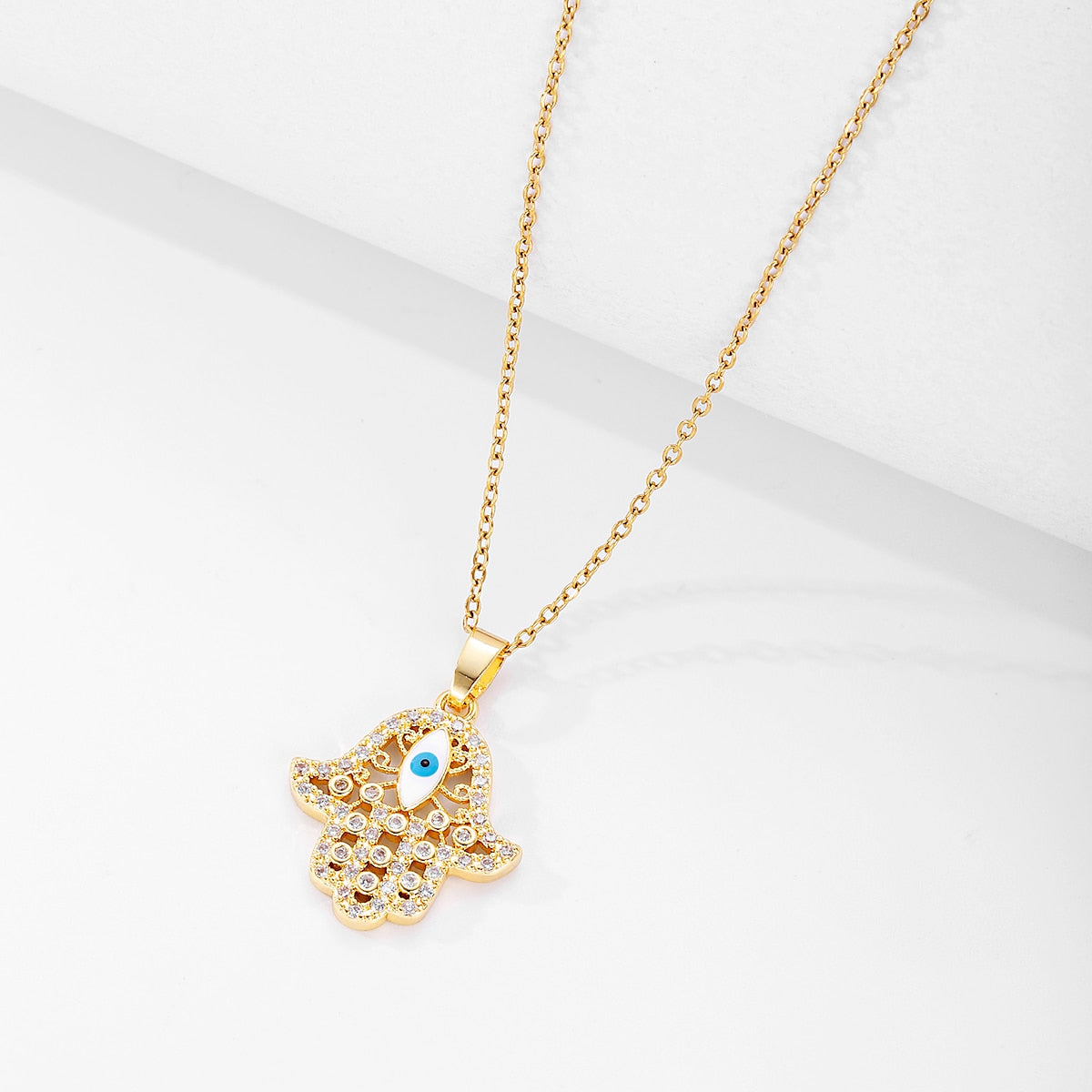 Pendentif Oeil Turc Or