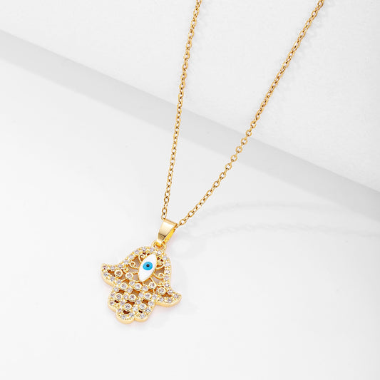 Pendentif Oeil Turc Or