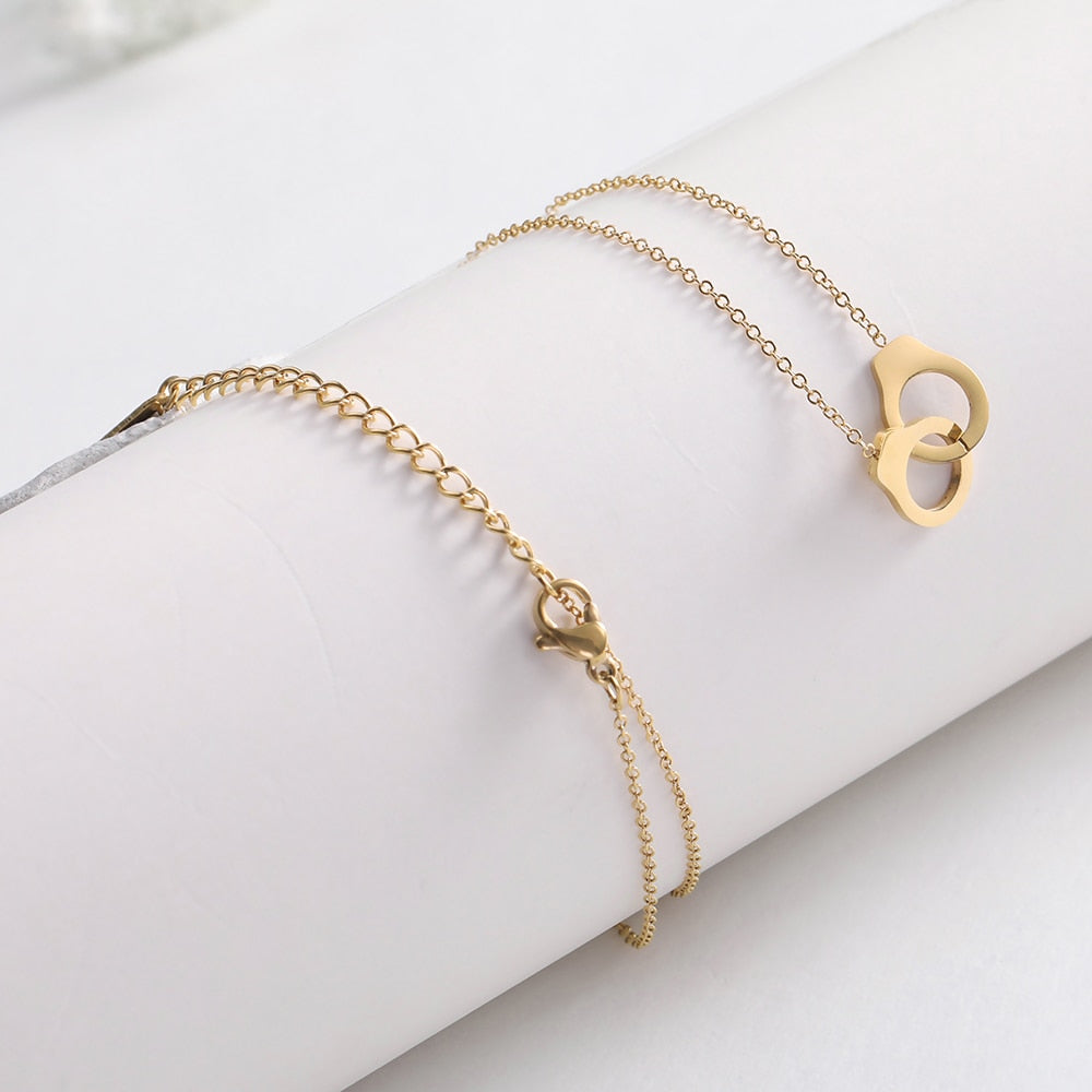 Collier Menotté Ras de Cou Or