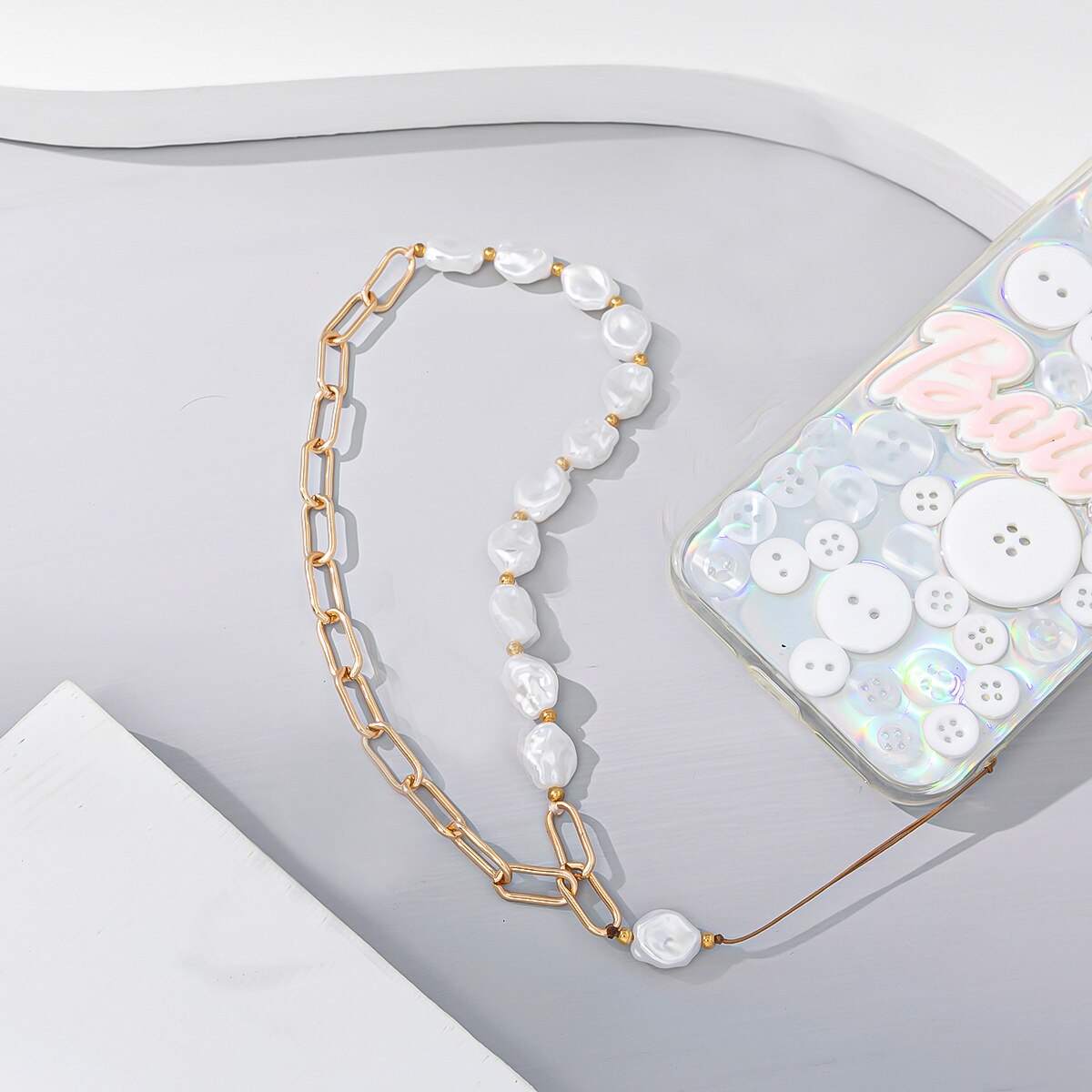Chaine Telephone Perle