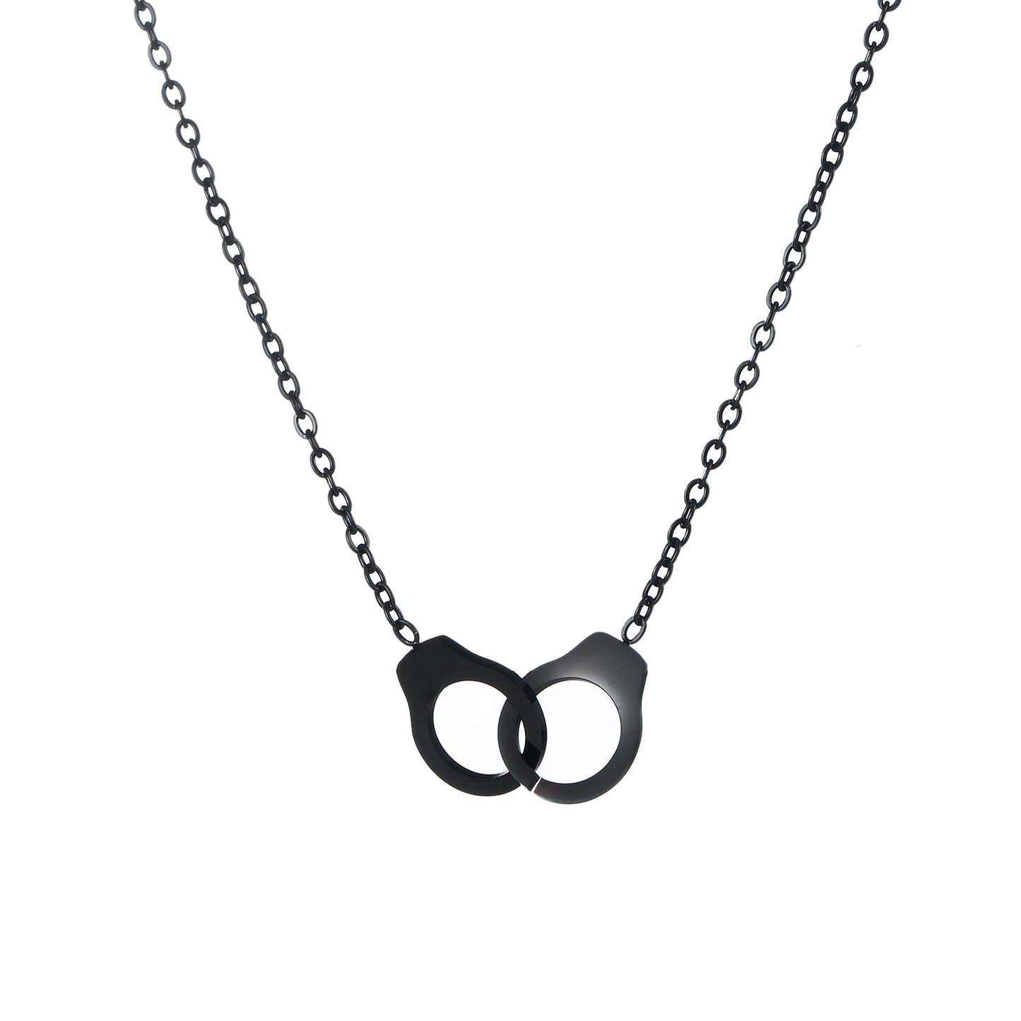 Collier Menotté Ras de Cou Acier Inoxydable