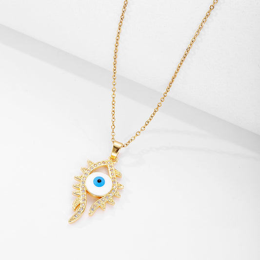 Pendentif Oeil Bleu