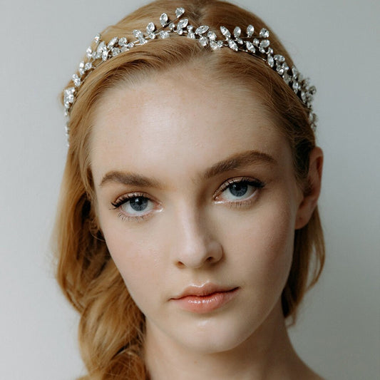 Bijoux de Tête Mariage Cheveux Courts