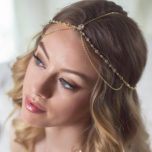 Front Bijoux de Tête Mariage