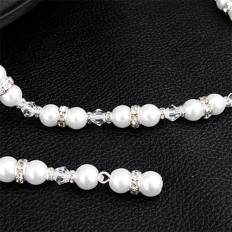 Collier de Dos Perle de Culture