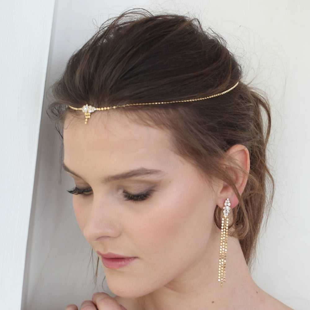 Bijoux de Tête Mariage Chignon
