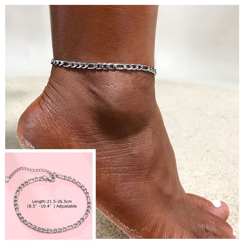 Bracelet de Cheville en Argent