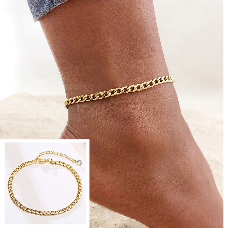 Bracelet de Cheville Or