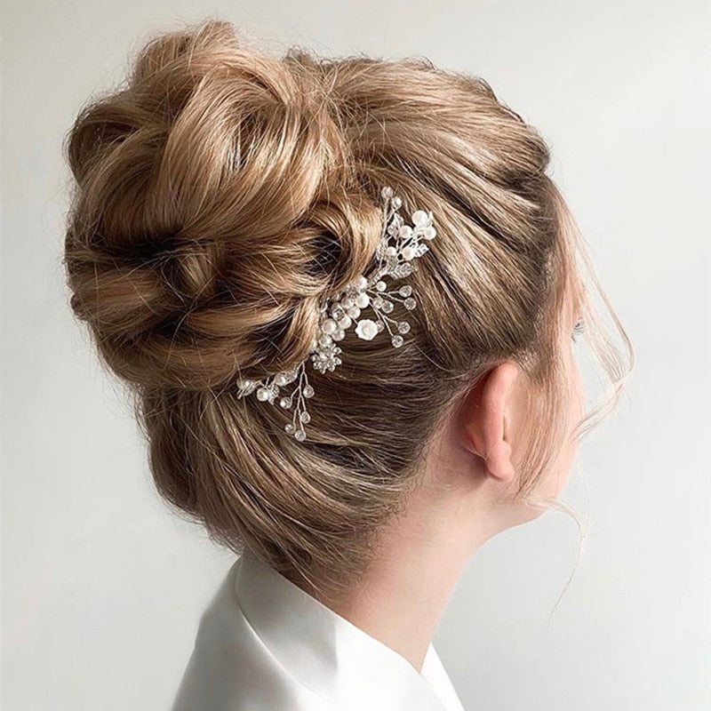 Bijoux de Tête Mariage Chignon