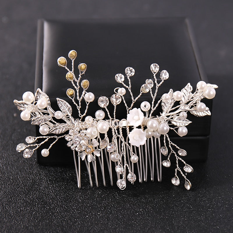 Bijoux de Tête Mariage Chignon
