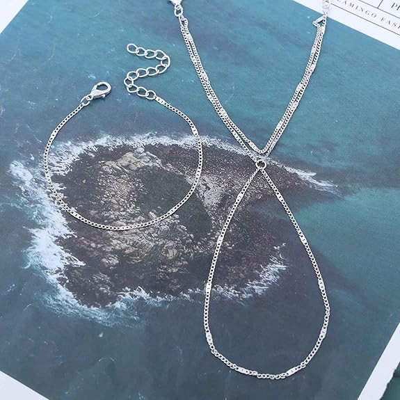 Bracelet de Main Délicat Argenté