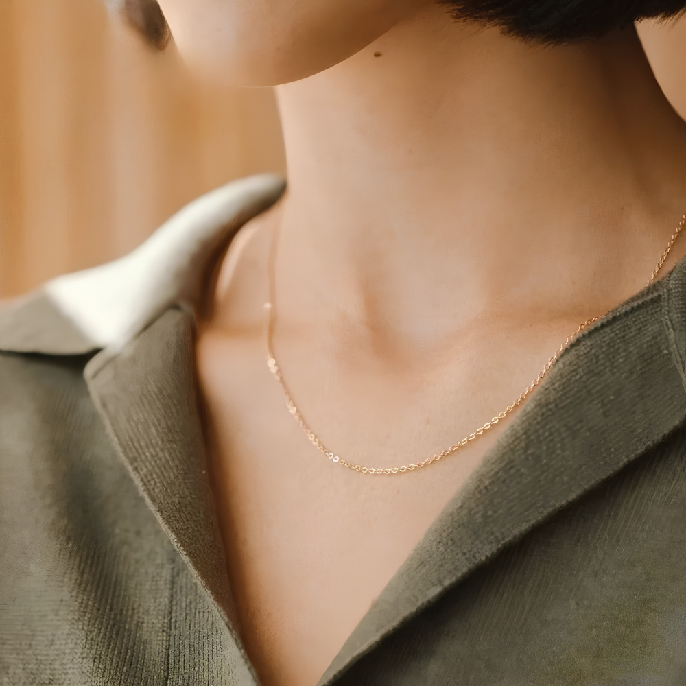 Collier ras de cou - Élégance Minimaliste