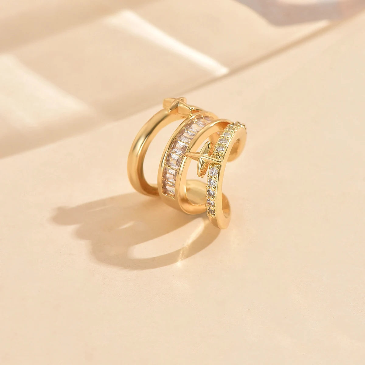 Earcuff - Éclat doré