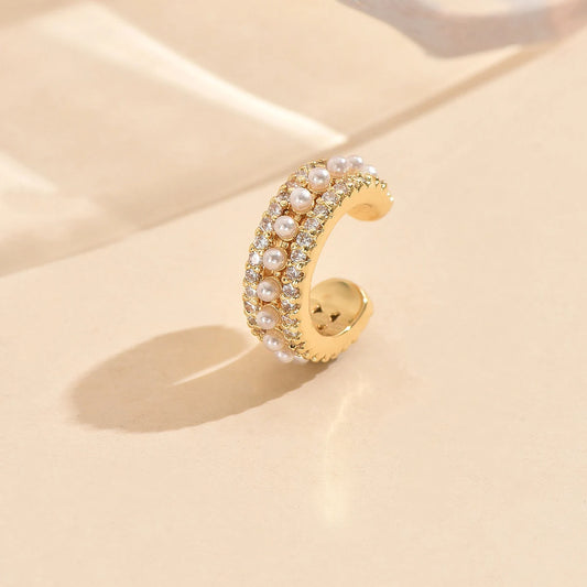 Earcuff - Éclat perlé