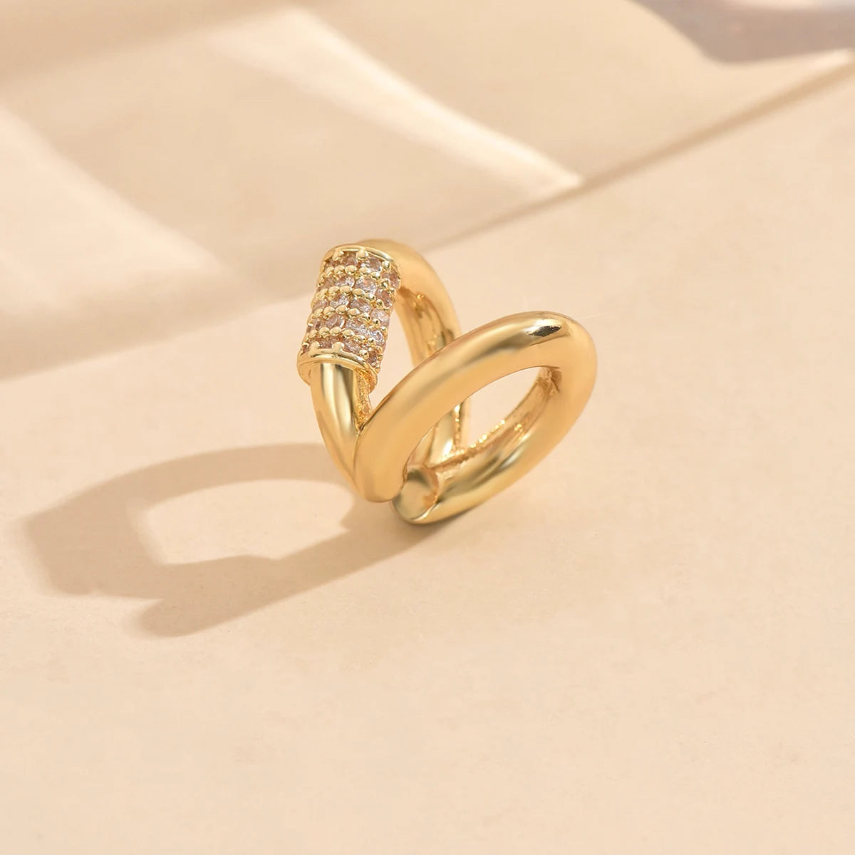 Earcuff - Twisty doré