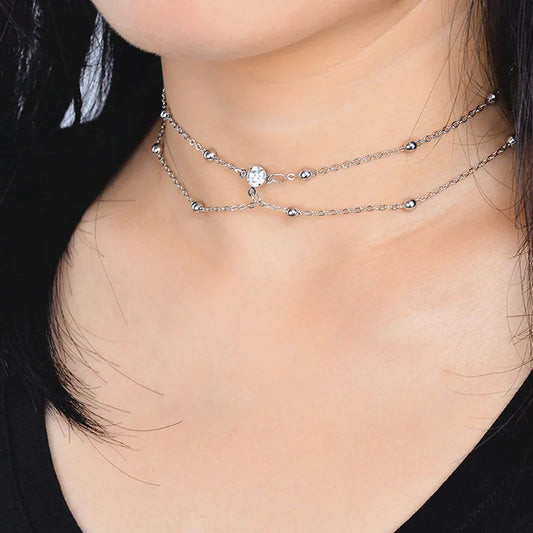 Collier Aura Nébula (Double Chaîne)