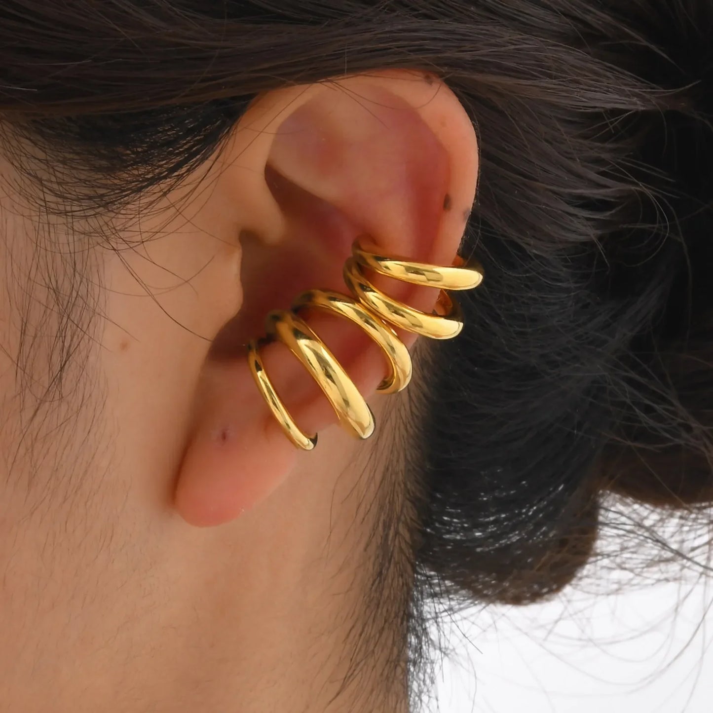 Ear Cuff Éclat de Goutte faux piercing sans perçage