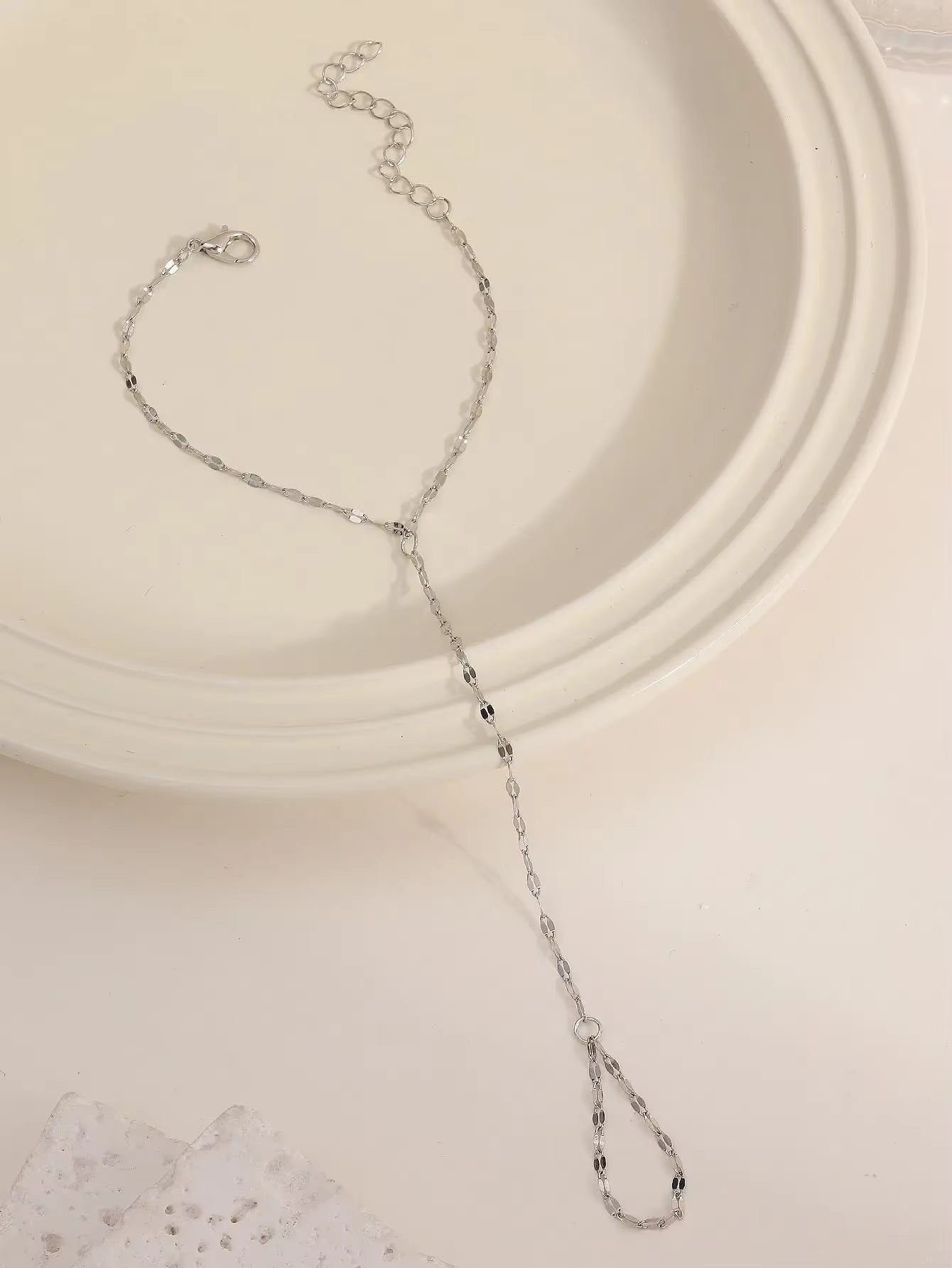 Bracelet de Main Délicat - Bijou Argenté