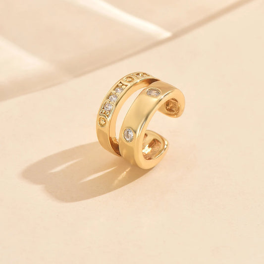 Bague d'Oreille Sans Perçage Or