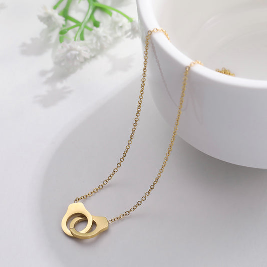 Collier Menotté Ras de Cou Or