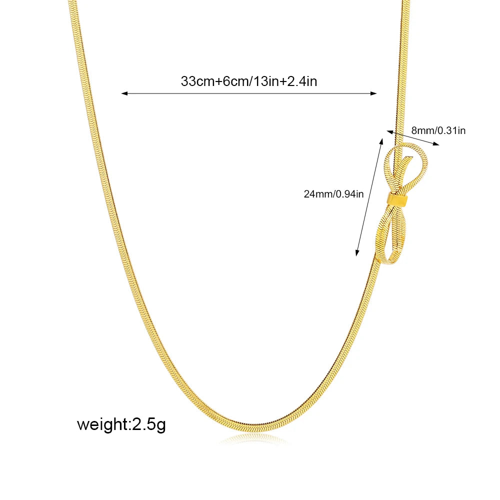 Collier chaîne serpent - finition et fermoir