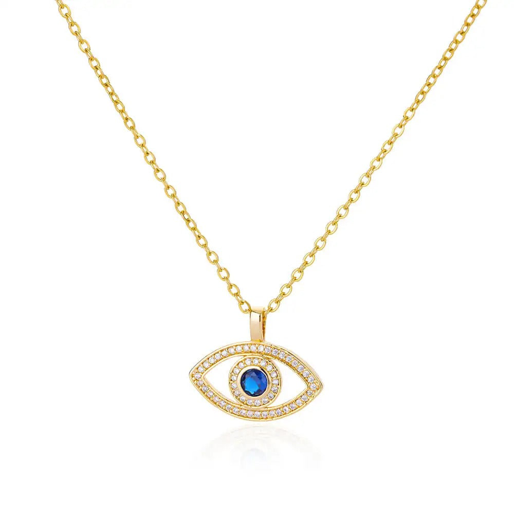 Pendentif Mauvais Oeil Or